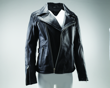 Load image into Gallery viewer, Kuryakyn Leather By River Road Ironclad Classic Leather Jacket Black Womens - Small Jackets - Leather Kuryakyn
