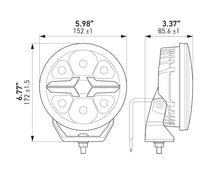 Load image into Gallery viewer, Hella Blade 6in LED Driving Lamp - (Set of 2) Hella
