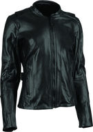 Speed and Strength Throttle Body Leather Jacket Black Womens - XL | 880405