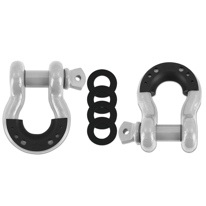 Borne Off-Road Borne D-Ring Shackle Set Grey Borne Off-Road