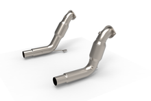 Load image into Gallery viewer, Kooks 20-24 Ford Exployer ST/Aviator 3in x 2-1/2in Stainless Steel GREEN Catted Downpipes Kooks Headers
