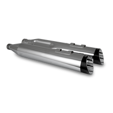 Load image into Gallery viewer, Vance &amp; Hines Harley Davidson M8 Touring Razorback 450 Slip-ons - Chrome
