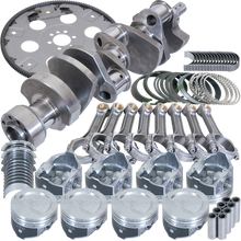 Load image into Gallery viewer, Eagle Chevy LT1350 1Pc 3.750in Crank 5.700in I-Beam Rods 4.060in Pistons 168 Tooth FP Bal Assembly Eagle
