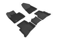 3D MAXpider 2017-2020 Kia Sportage Kagu 1st & 2nd Row Floormats - Black | L1KA04001509