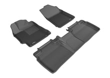 Load image into Gallery viewer, 3D MAXpider 2015-2017 Toyota Camry Kagu 1st &amp; 2nd Row Floormats - Black | L1TY17301509
