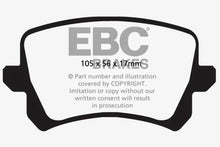 Load image into Gallery viewer, EBC 15+ Audi Q3 2.0 Turbo Ultimax2 Rear Brake Pads Brake Pads - OE EBC   
