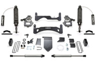 Fabtech 14-18 GM C/K1500 P/U w/oE Alm Or Stmp Stl UCA 6in Perf Sys G2 w/Dl 2.5 & 2.25 Coilovers Fabtech
