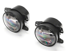 Load image into Gallery viewer, Raxiom 07-18 Jeep Wrangler JK Axial Series LED Angel Eye Fog Lights- Amber and White | J191255
