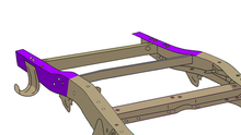 Load image into Gallery viewer, Rustbuster Rear Frame Section
