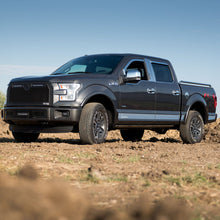 Load image into Gallery viewer, Putco 09-14 Ford F-150 Super Crew 6.5 Short Box (w/ Flares) - 7in Wide - 12pcs SS Rocker Panels Body Armor &amp; Rock Rails Putco
