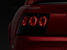 Load image into Gallery viewer, Raxiom 99-04 Ford Mustang Axial Series Altezza Style Tail Lights- Blk Housing (Smoked Lens) Tail Lights Raxiom
