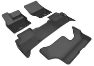 3D MAXpider 2017-2020 Land Rover Discovery Kagu 1st & 2nd & 3rd Row Floormats - Black | L1LR02401509