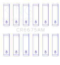 Load image into Gallery viewer, King Engine Bearings Chrysler 3.3/3.8 V6 (Size +0.50mm) Connecting Rod Bearing Set King Engine Bearings
