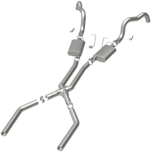 Load image into Gallery viewer, MagnaFlow Exhaust Products Exhaust System Kit MagnaFlow Exhaust Products Magnaflow Street Series Stainless Crossmember-Back System 15899
