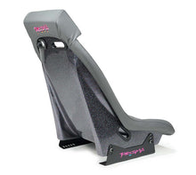 Load image into Gallery viewer, NRG GT Retro Bucket Seat -Gunmetal PVC Leather Gunmetal Stitching Multicolor Fiberglass Back Glitter | PRI-150GM
