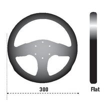 Load image into Gallery viewer, Sparco Steering Wheel 300 Suede Black
