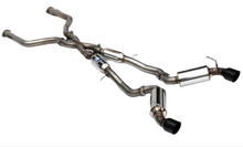 Load image into Gallery viewer, Invidia 2022+ Nissan Z 70mm N1 Cat Back Exhaust - Black Tips
