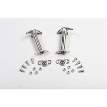 Load image into Gallery viewer, Rugged Ridge 41-95 Jeep CJ / Jeep Wrangler Hood Catch Kit Stainless Rugged Ridge
