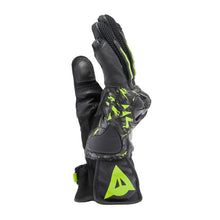 Load image into Gallery viewer, Dainese Gloves Dainese Mig 3 Unisex Leather Gloves Black/Anthracite/Yellow Fluorescent - Medium
