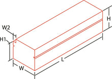 Load image into Gallery viewer, Deezee Universal Tool Box - Red Chest Black BT 56In Tool Storage Dee Zee
