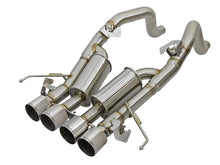 Load image into Gallery viewer, aFe MACHForce XP 3in-2 1/2in Axle Back 304SS Exhaust w/ Polished Tips 14-17 Chevy Corvette V8-6.2L Axle Back aFe
