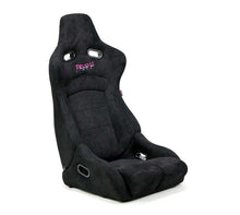 Load image into Gallery viewer, NRG Prisma Lab Reclinable Bucket Racing Seat - Pair (Black Vegan Suede) | RSC-710 L/R-BK
