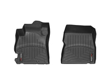 Load image into Gallery viewer, WeatherTech 12+ Nissan Versa Front FloorLiner - Black | 444111
