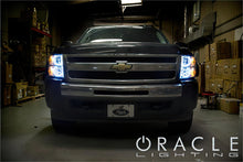 Load image into Gallery viewer, Oracle 07-13 Chevrolet Silverado LED Round Style Headlight Halo Kit - Red
