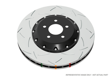 Load image into Gallery viewer, DBA Brake Rotors - 2 Piece DBA 13-14 Chevrolet Corvette Z51 Front T3 2 Pc V2 Slotted 5000 Series Rotor w/Black Hat
