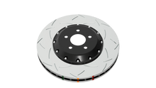 Load image into Gallery viewer, DBA Brake Rotors - 2 Piece DBA 13-14 Chevrolet Corvette Z51 Front T3 2 Pc V2 Slotted 5000 Series Rotor w/Black Hat

