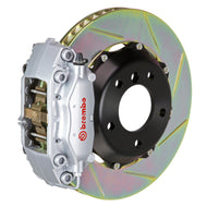 Brembo 95-99 M3 Rear GT BBK 4 Piston Cast 2pc 328x28 2pc Rotor Slotted Type-1-Silver | 2C2.6002A3