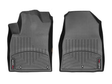 Load image into Gallery viewer, WeatherTech 2018+ Hyundai Elantra GT Front FloorLiner - Black (Hatchback; Fits Both Auto/Manual)
