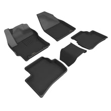 Load image into Gallery viewer, 3D MAXider 22-23 Toyota Corolla Cross AWD Kagu Black Floor Mats - Row 1/2 3D MAXpider
