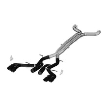 Load image into Gallery viewer, MBRP Exhaust S7033BLK 3in. Cat-Back. Dual Rear Exit. Quad Tip. Race. BLK Exhaust System Kit MBRP Exhaust
