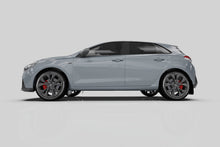 Load image into Gallery viewer, Rally Armor 19-21 Hyundai Elantra GT N Line/i30 Black UR Mud Flap w/Red Logo Mud Flaps Rally Armor   
