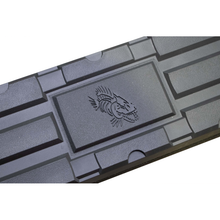 Load image into Gallery viewer, Fishbone Offroad 2019+ Dodge Ram 1500 Crew Cab Oval Side Steps - Black Textured Fishbone Offroad
