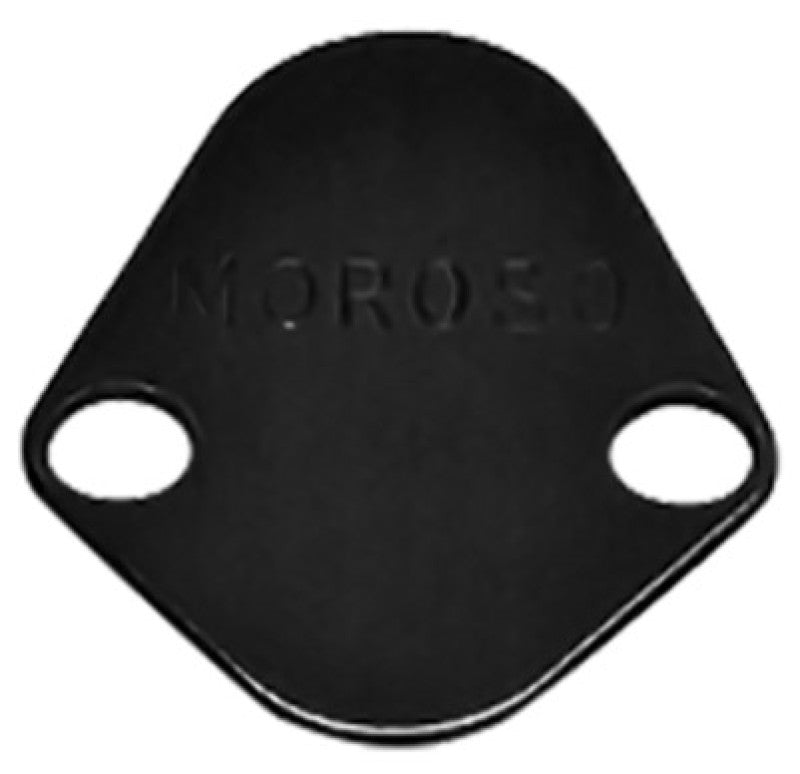 Moroso Chevrolet Big Block/Chrysler 273-440/Ford Fuel Pump Block-Off Plate - Aluminum Block Off Plates Moroso
