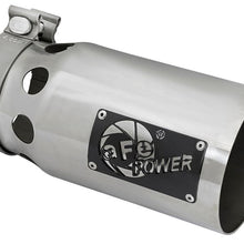 Load image into Gallery viewer, aFe Tips afe Rebel XD Series Universal Exhaust Tip 4 IN Inlet x 5 IN Outlet x 10 IN L

