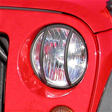 Load image into Gallery viewer, Rugged Ridge 07-18 Jeep Wrangler JK Black Headlight Euro Guards Rugged Ridge
