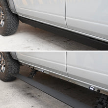 Load image into Gallery viewer, RealTruck 07-14 Chevrolet Silverado 1500 CC 4dr VoltStep Electric Running Board Kit - Textured Black Running Boards Go Rhino
