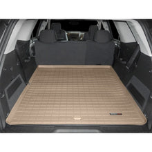 Load image into Gallery viewer, WeatherTech 08+ GMC Acadia Cargo Liners - Tan | 41410
