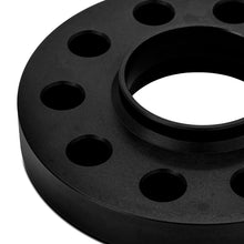 Load image into Gallery viewer, Mishimoto Wheel Spacers - 5x112 - 66.5 - 15 - M14 - Black Mishimoto
