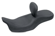 Mustang 08-21 Harley Electra Glide,Rd Glide,Rd King,Str Glide Harley Super Touring 1PC Seat- Black Misc Powersports Mustang Motorcycle   