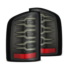 Load image into Gallery viewer, AlphaRex 07-13 Chevrolet Silverado 1500 (Ex. Hybrid Models) LUXX-Series LED Tail Lights Alpha-Black AlphaRex
