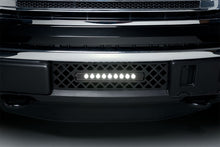 Load image into Gallery viewer, Putco 11-14 Ford F-150 - EcoBoost Bumper Grille Insert - Black SS Diamond w/ 10in Luminix Light Bar Grilles Putco
