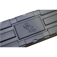 Load image into Gallery viewer, Fishbone Offroad 2019+ Dodge Ram 1500 Quad Cab Oval Side Steps - Black Textured Fishbone Offroad
