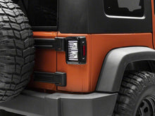 Load image into Gallery viewer, Raxiom 07-18 Jeep Wrangler JK Axial Series Vision LED Tail Lights- Blk Housing (Clear Lens) Tail Lights Raxiom
