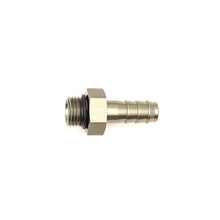 Load image into Gallery viewer, DeatschWerks Fittings DeatschWerks 6AN ORB Male To 3/8in. Male Triple Barb Fitting (Incl. O-Ring)
