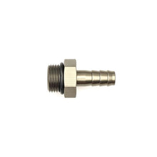 Load image into Gallery viewer, DeatschWerks Fittings DeatschWerks 8AN ORB Male To 3/8in. Male Triple Barb Fitting (Incl. O-Ring)
