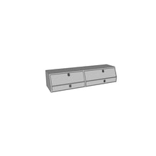 Load image into Gallery viewer, Westin/Brute Contractor TopSider 88in w/ Drawers &amp; Doors - Aluminum Westin
